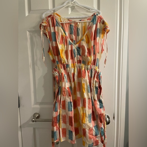 Anthropologie Lilka Painters palette cutout Dress - Picture 6 of 6